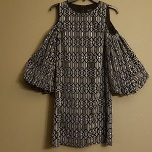 Maggy London Balloon Sleeve Dress